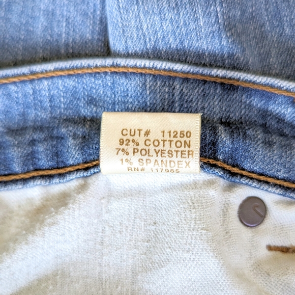 🇺🇸 J Brand Aoki Cropped Distressed Boyfriend Jeans Tulum Wash Made In USA - Picture 8 of 15